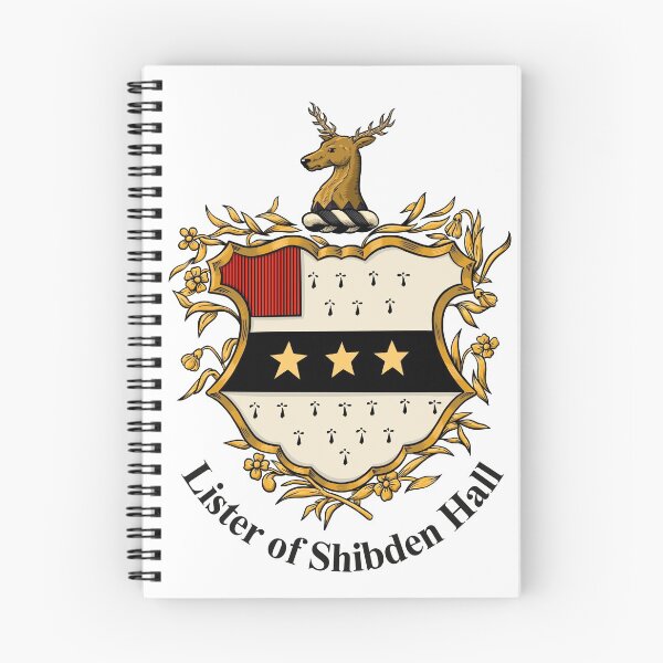 Item preview, Lister of Shibden Hall - Crest & Arms designed and sold by BicaPop.