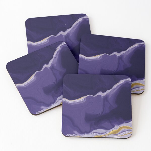 Item preview, Dark Blue Purple Marbling designed and sold by ZaydounStark.