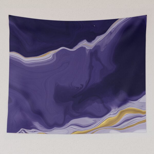 Item preview, Dark Blue Purple Marbling designed and sold by ZaydounStark.