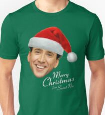 Camiseta ajustada Feliz Navidad desde St Nic-olas Cage