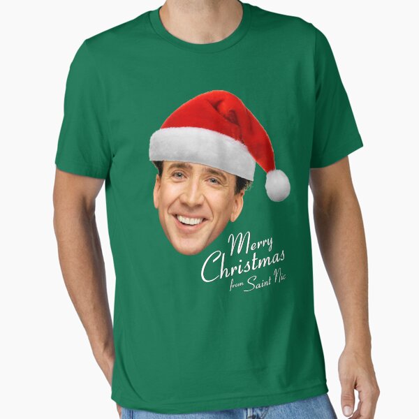 Item preview, Merry Christmas from St Nic-olas Cage designed and sold by glucern.