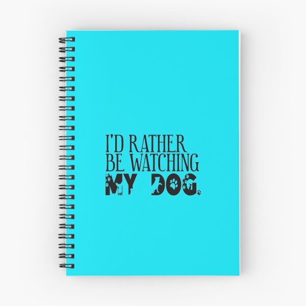 Item preview, I'd  Rather Be Watching My Dog. Dog Silhouette Black Snarky designed and sold by luvmhykdesigns.