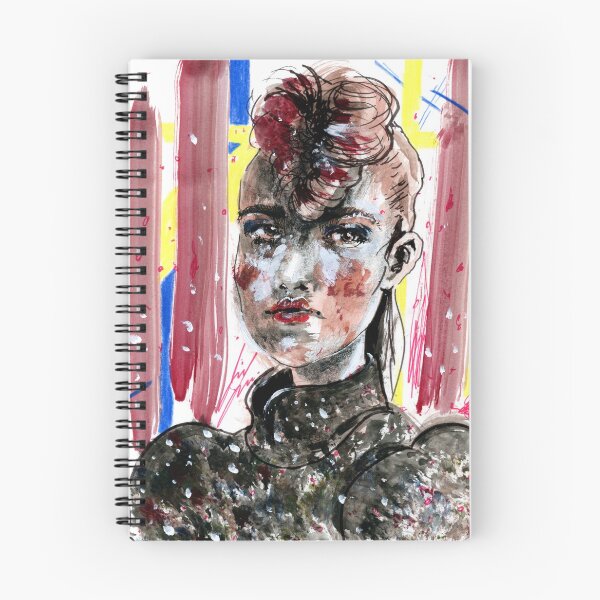 Item preview, Fashion illustration ink watercolor acrylic designed and sold by Susanne Margarete Lutz.