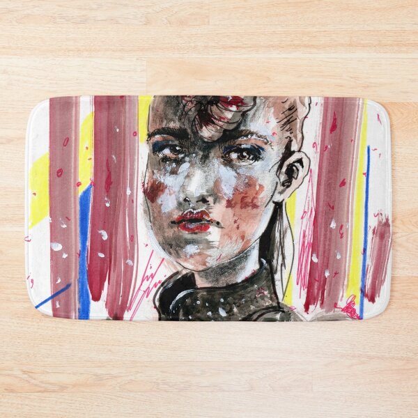 Item preview, Fashion illustration ink watercolor acrylic designed and sold by Susanne Margarete Lutz.
