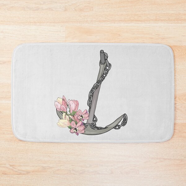 Item preview, anchor in flowers designed and sold by Anastasiia Yurevych.