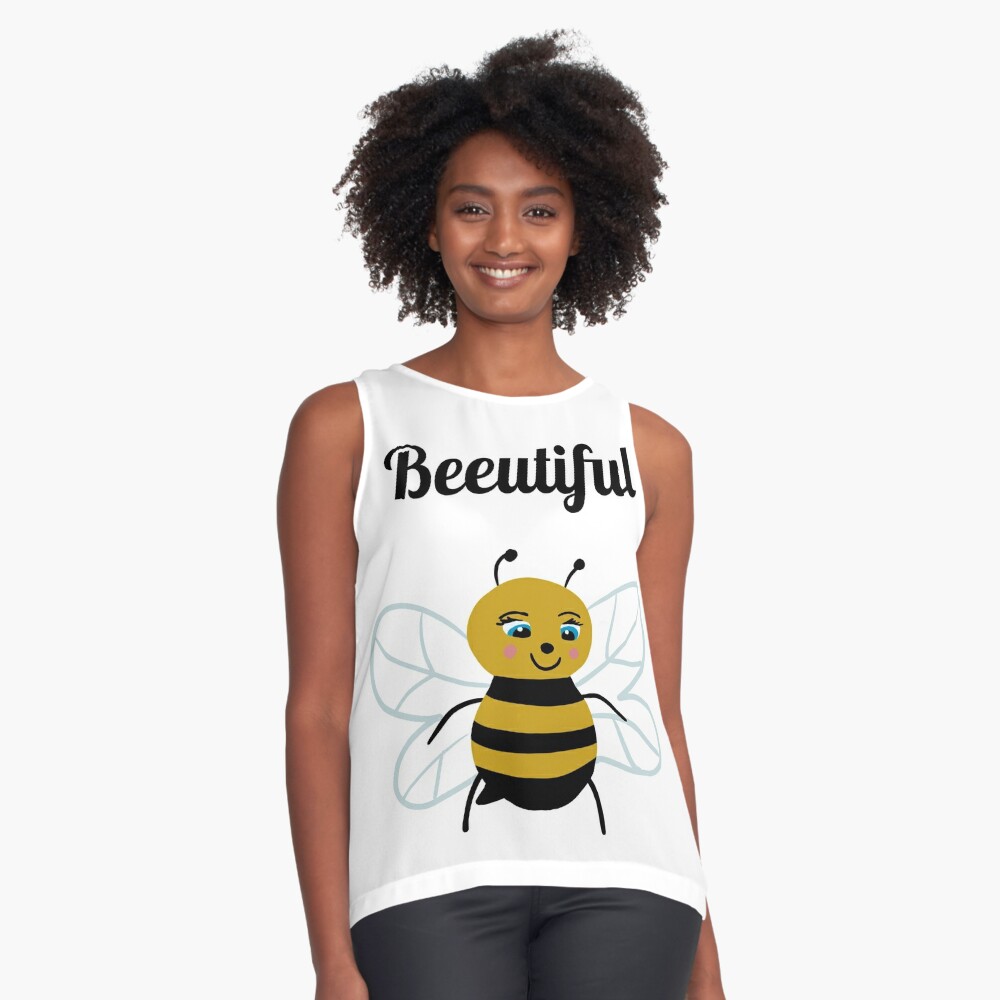 Cute Wholesome Bumble Bee with Beeutiful text | Bee gifts | Bee lover |  Gifts for children | Mouse Pad