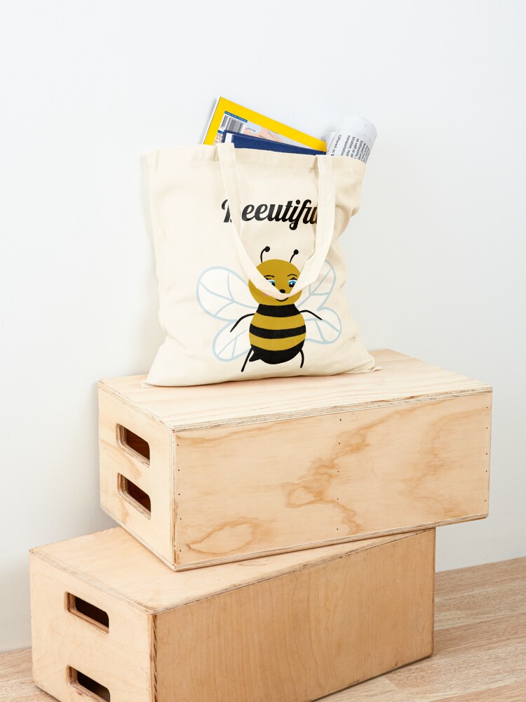 Cute Wholesome Bumble Bee with Beeutiful text | Bee gifts | Bee lover |  Gifts for children | Mouse Pad