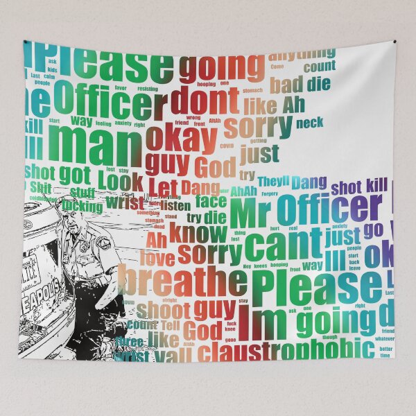 Item preview, George Floyd: Struggle designed and sold by TrashPandaUK.