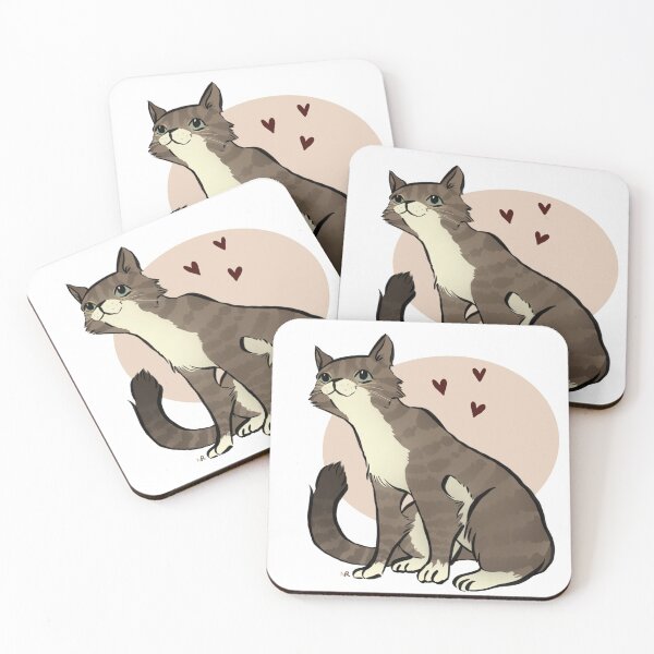 Item preview, Cute brown cat designed and sold by NeleRichter.
