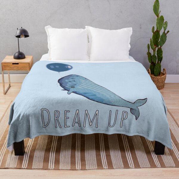 Item preview, white whale, geometric style, dream up, blue style color designed and sold by Collagedream.