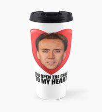 Nicolas Cage - Du öffnest den Käfig zu meinem Herzen Thermobecher