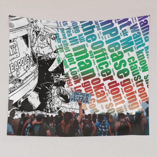 Item preview, Justice for George designed and sold by TrashPandaUK.
