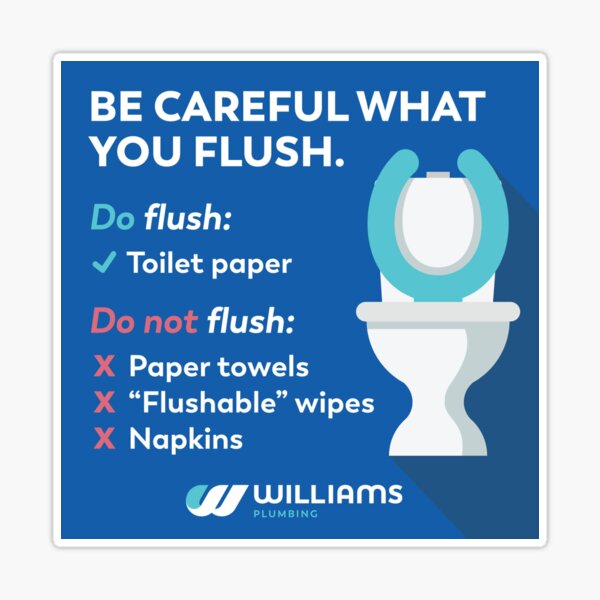do-not-flush-sign-sticker-for-sale-by-ironmark19-redbubble