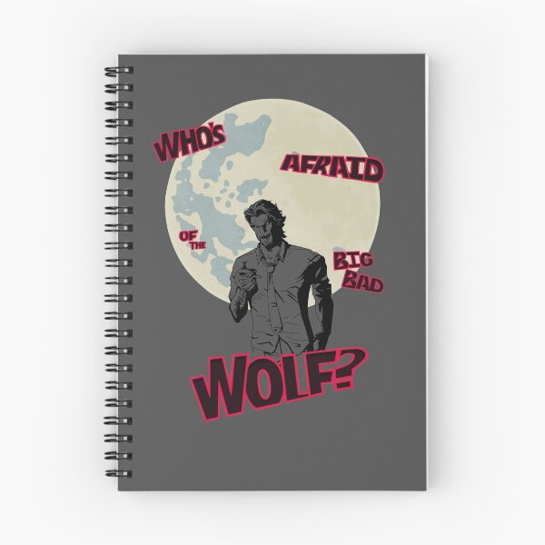 Item preview, Who's Afraid of The Big Bad Wolf? designed and sold by Shadyfolk.