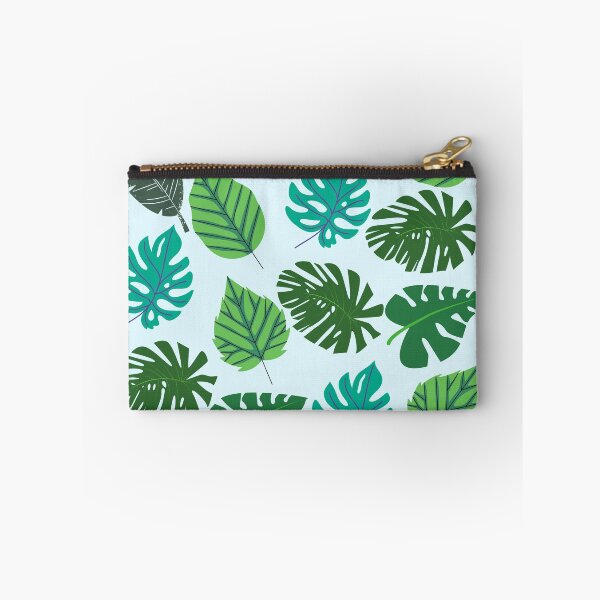 Item preview, Green leaves tropical print designed and sold by nbakash.