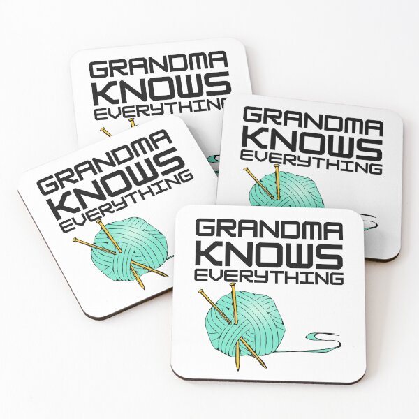 Item preview, GRANDMA KNOWS EVERYTHING designed and sold by wildwhimsical.