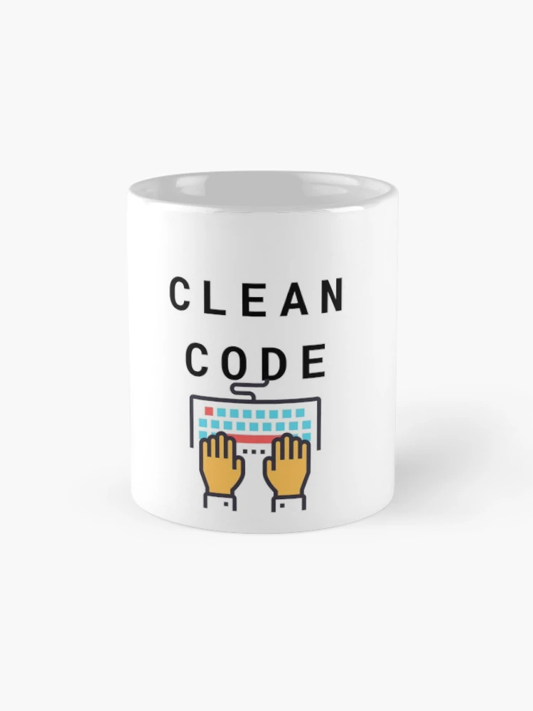 Thumbnail 4 of 6, Coffee Mug, Clean code designed and sold by OndrejsDesign.