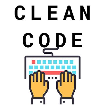 Clean Code Sticker for Sale by likescurving