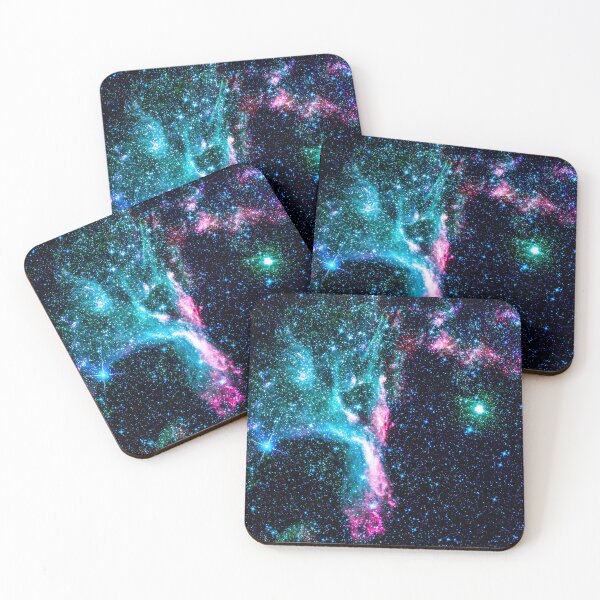 Item preview, Turquoise Milky Way Star Galaxy  designed and sold by newburyboutique.