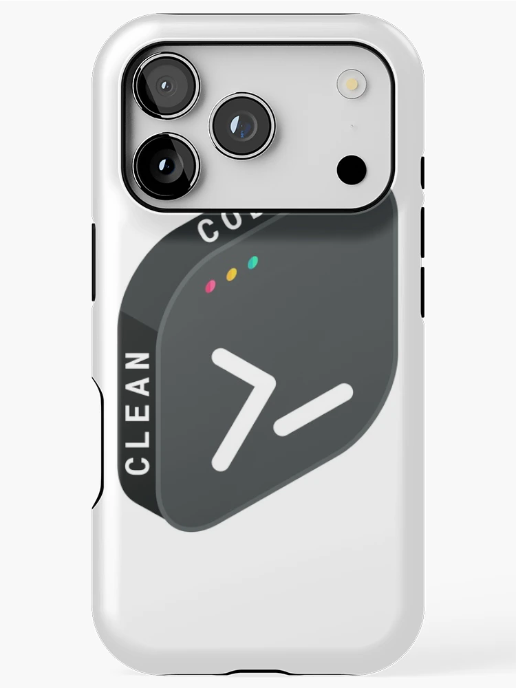 Thumbnail 1 of 4, iPhone Case, Clean code designed and sold by OndrejsDesign.