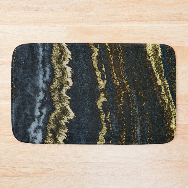 Item preview, Gold Blue Brown Marbling designed and sold by ZaydounStark.