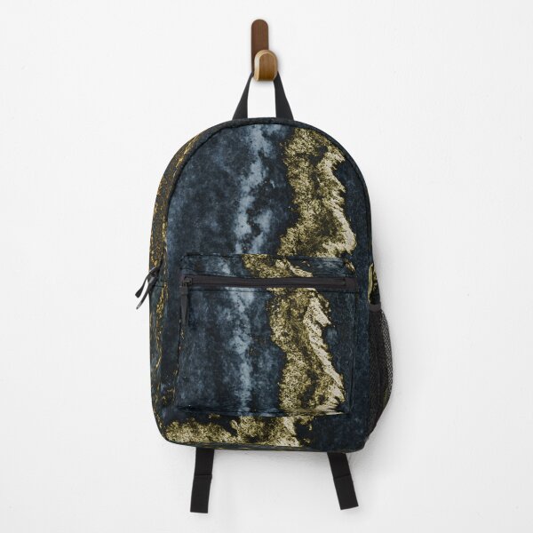 Item preview, Gold Blue Brown Marbling designed and sold by ZaydounStark.