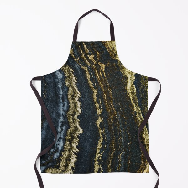 Item preview, Gold Blue Brown Marbling designed and sold by ZaydounStark.