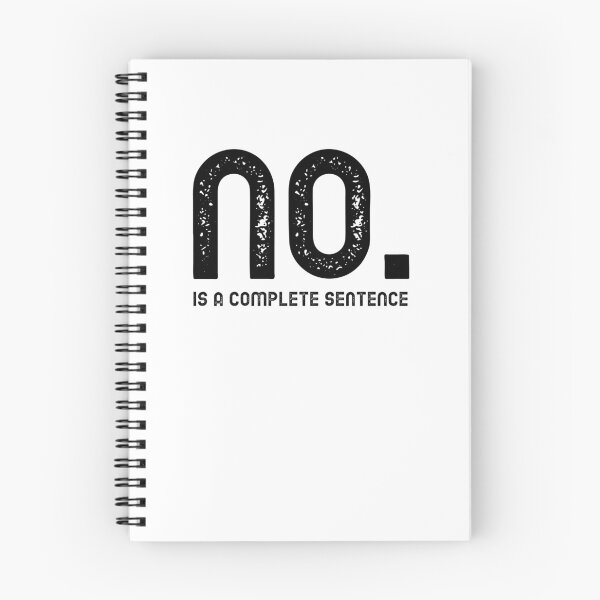 Item preview, No Is A Full Sentence designed and sold by tsanwo.