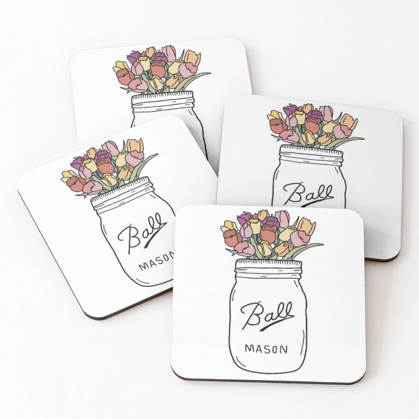 Item preview, Mason Jar Full of Tulips designed and sold by karaidosco.