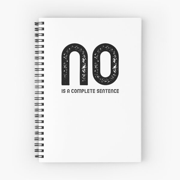Item preview, No Is A Full Sentence designed and sold by tsanwo.
