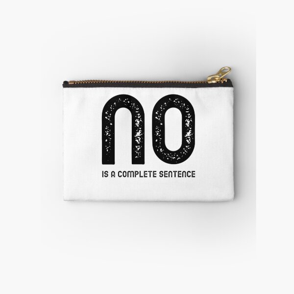 Item preview, No Is A Full Sentence designed and sold by tsanwo.