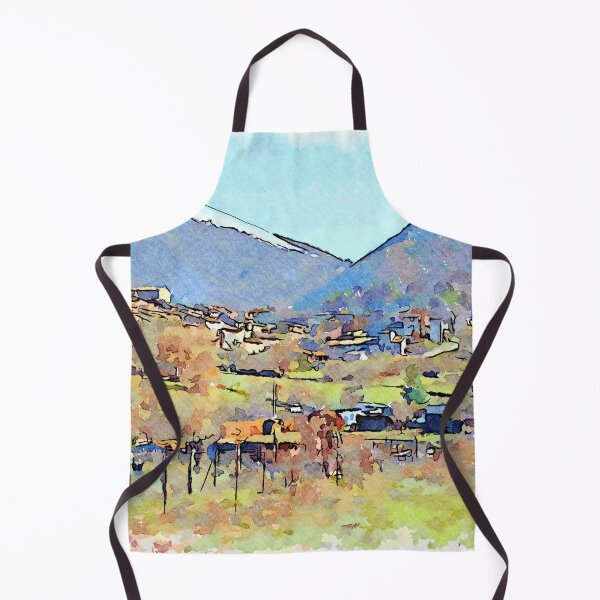 Item preview, Camerata Nuova: landscape with village and mountains designed and sold by Giuseppe Cocco.