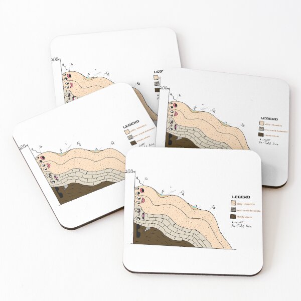 Item preview, Funny Geological cross section for geology students and professors designed and sold by TheGeoShop.