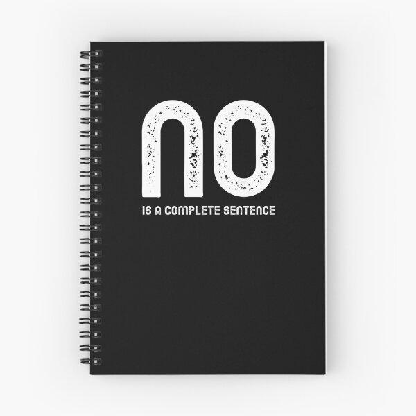 Item preview, No Is A Full Sentence designed and sold by tsanwo.