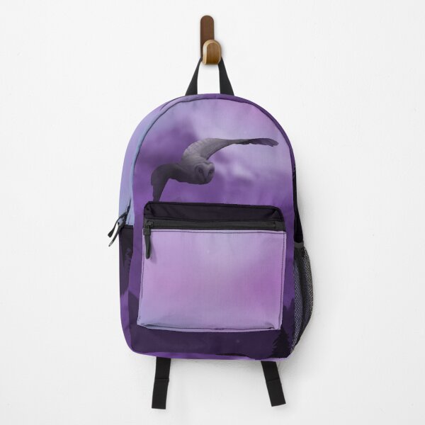 Item preview, Misty Mountains - Flying Owl (purple) designed and sold by zazuzanta.