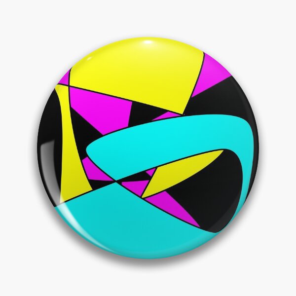 Item preview, Un colorido arte abstracto azul, amarillo, púrpura. designed and sold by TheVoidart.