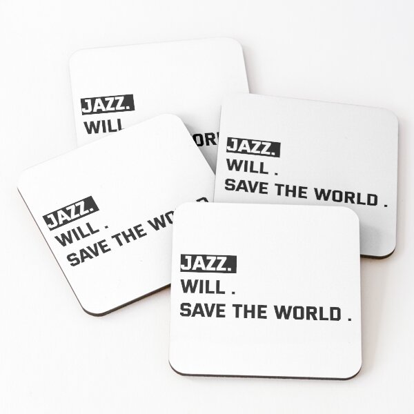 Item preview, jazz will save the world - music lover designed and sold by joy4shirt.