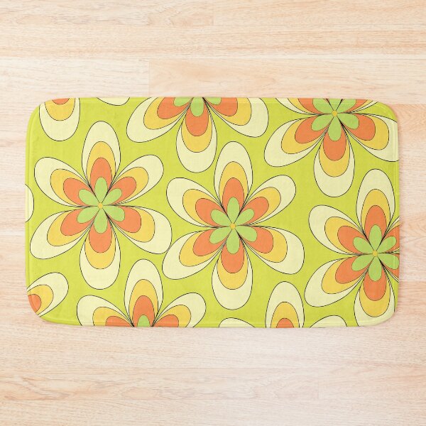 Item preview, Summer Retro Colored Flowers designed and sold by ckylin.