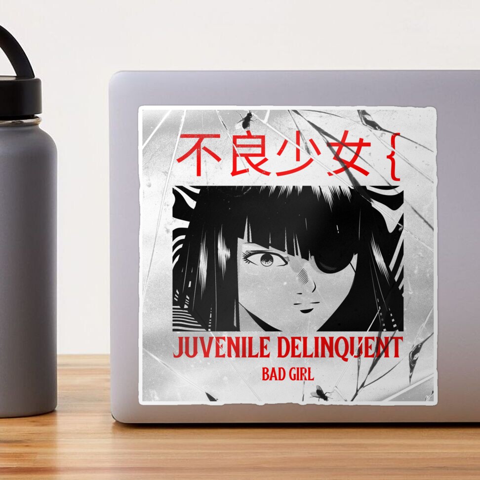 Japanese Manga Girl Bad Girl Juvenile Delinquent 