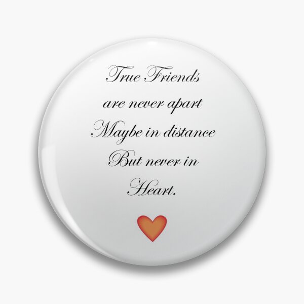 Item preview, True Friends Are Never Apart  designed and sold by SirajDecors.