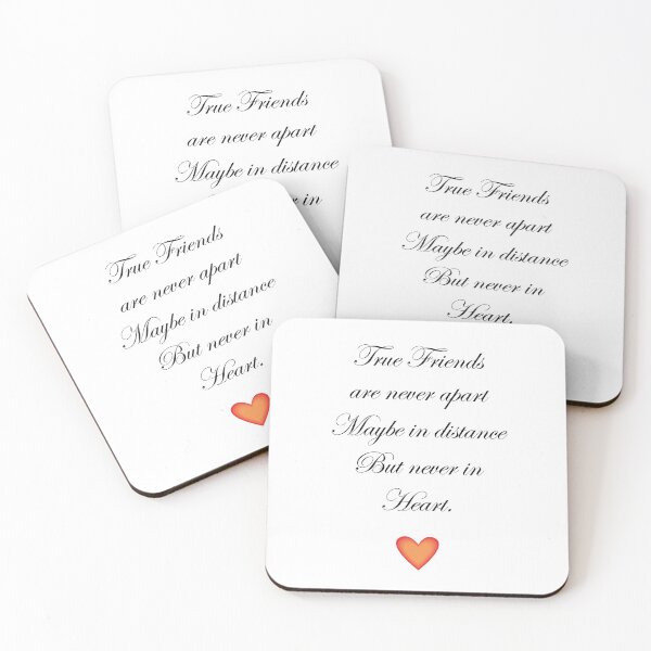 Item preview, True Friends Are Never Apart  designed and sold by SirajDecors.