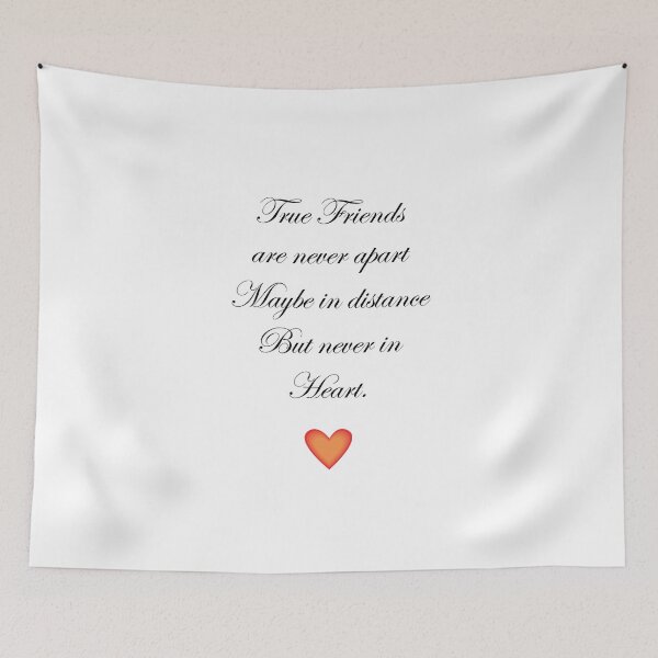 Item preview, True Friends Are Never Apart  designed and sold by SirajDecors.