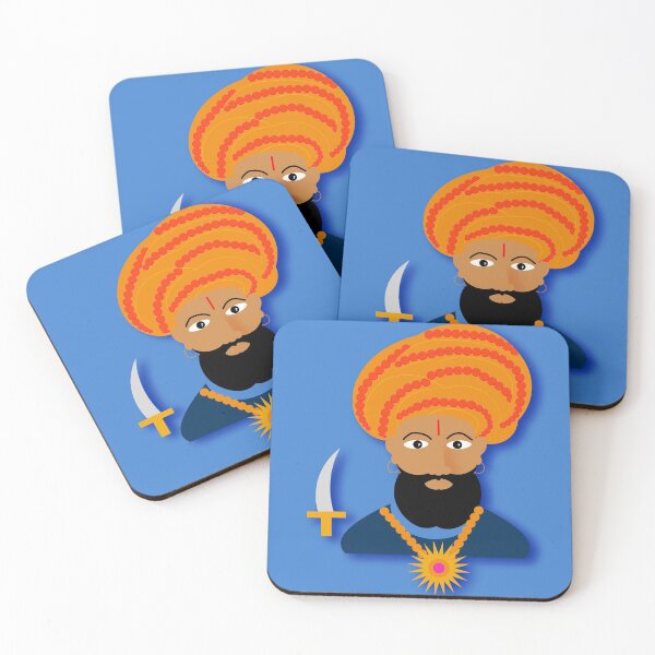 Item preview, Rajput Mustacho men Illustration designed and sold by graphicbidu.