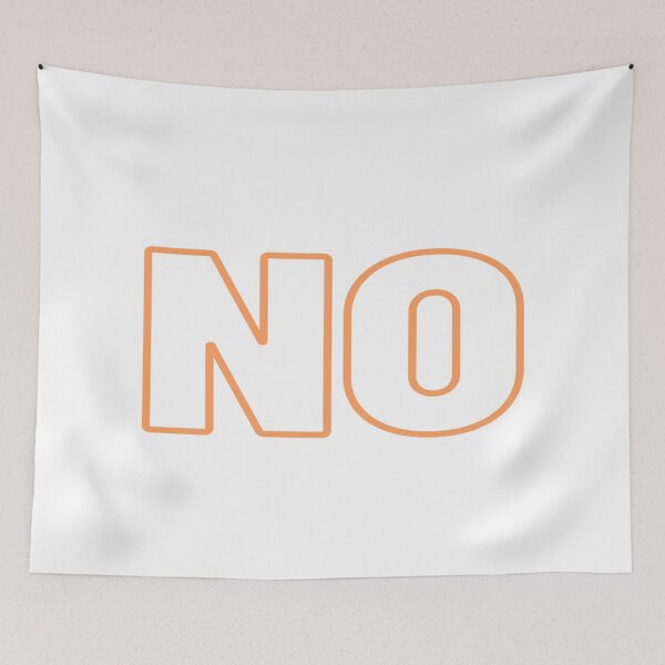 Item preview, No is a full sentence. designed and sold by Samvy.