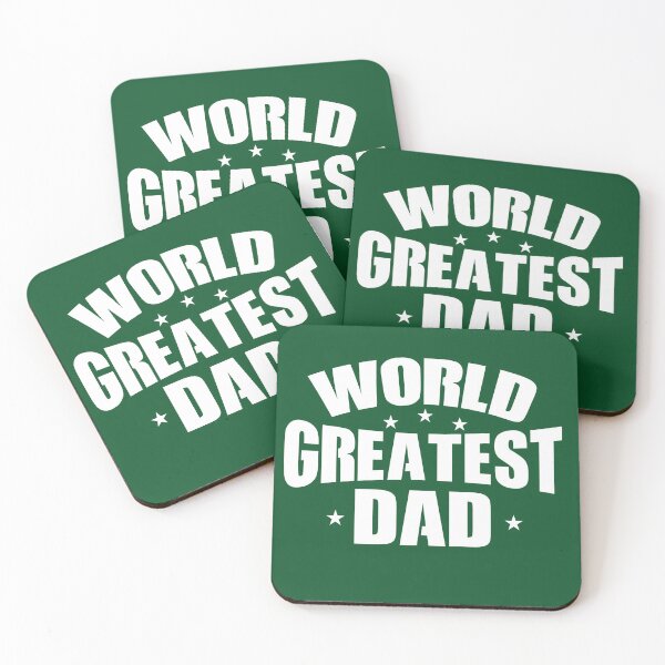 Item preview, TROPICAL ORANGE / WORLD GREATEST DAD designed and sold by wildwhimsical.