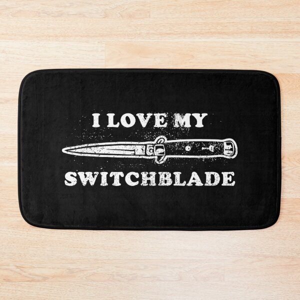 Item preview, Distressed I Love My Switchblade  designed and sold by blueveins.