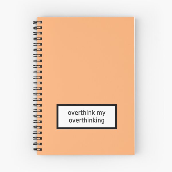 Item preview, overthink my overthinking designed and sold by FunnyGrief.