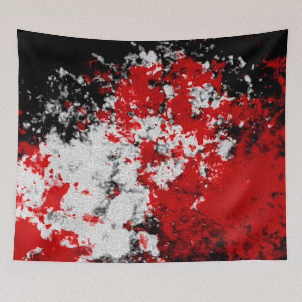 Item preview, Red And White Splats designed and sold by FantasySkyArt.