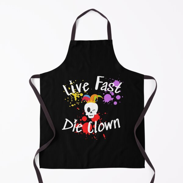 Item preview, Live Fast Die Clown designed and sold by QlickDesign.