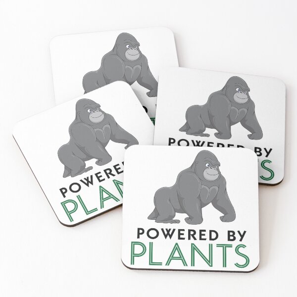 Item preview, Powered by plants designed and sold by Veganreactions.